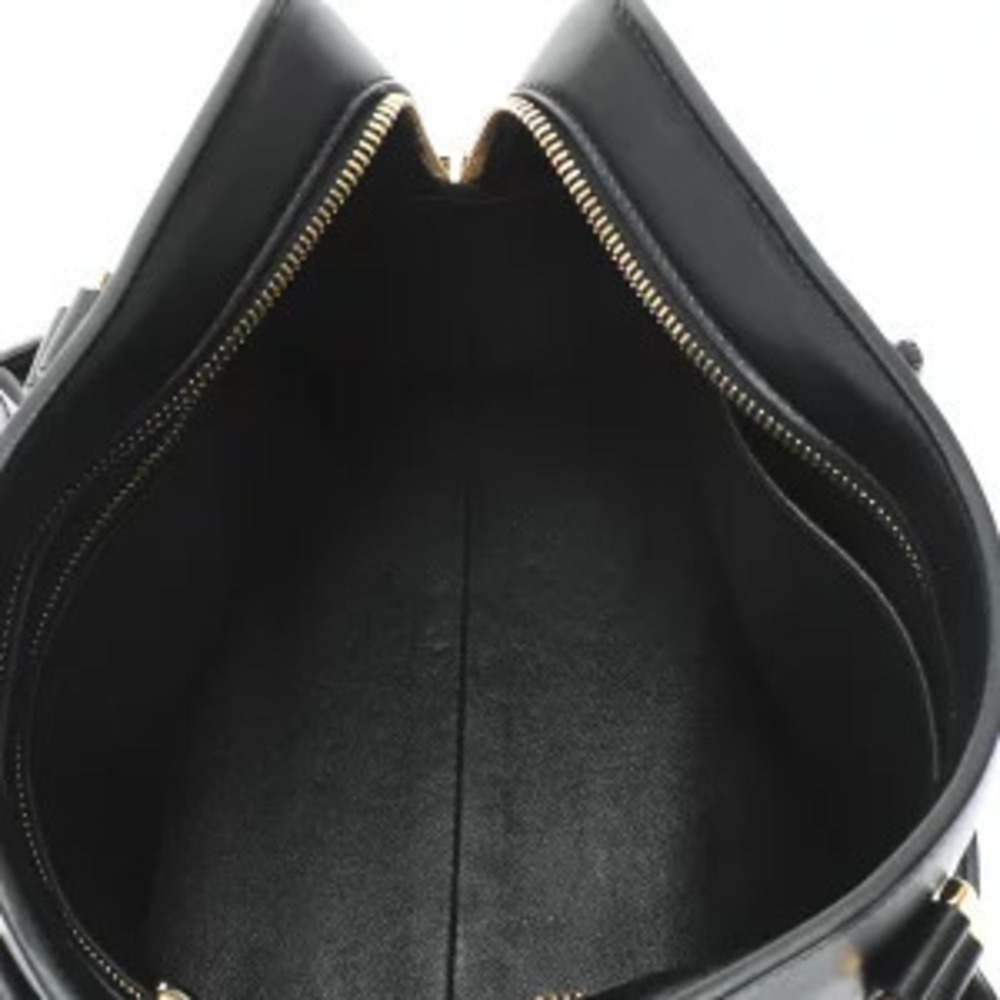 Saint Laurent Cabas Black Grained Calf Leather Bag - Picture 9 of 9